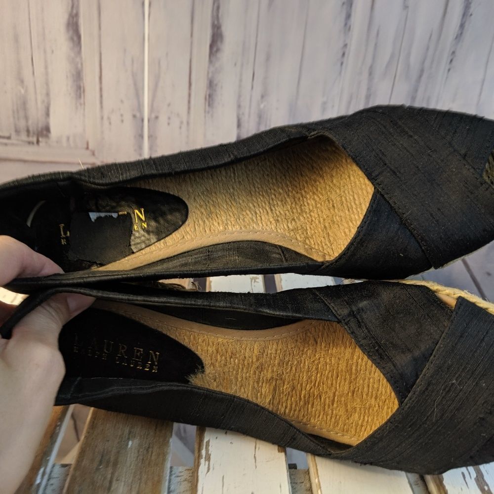 lauren ralph lauren wedge womens 8.5 shoes comfort‎ - Picture 8 of 8
